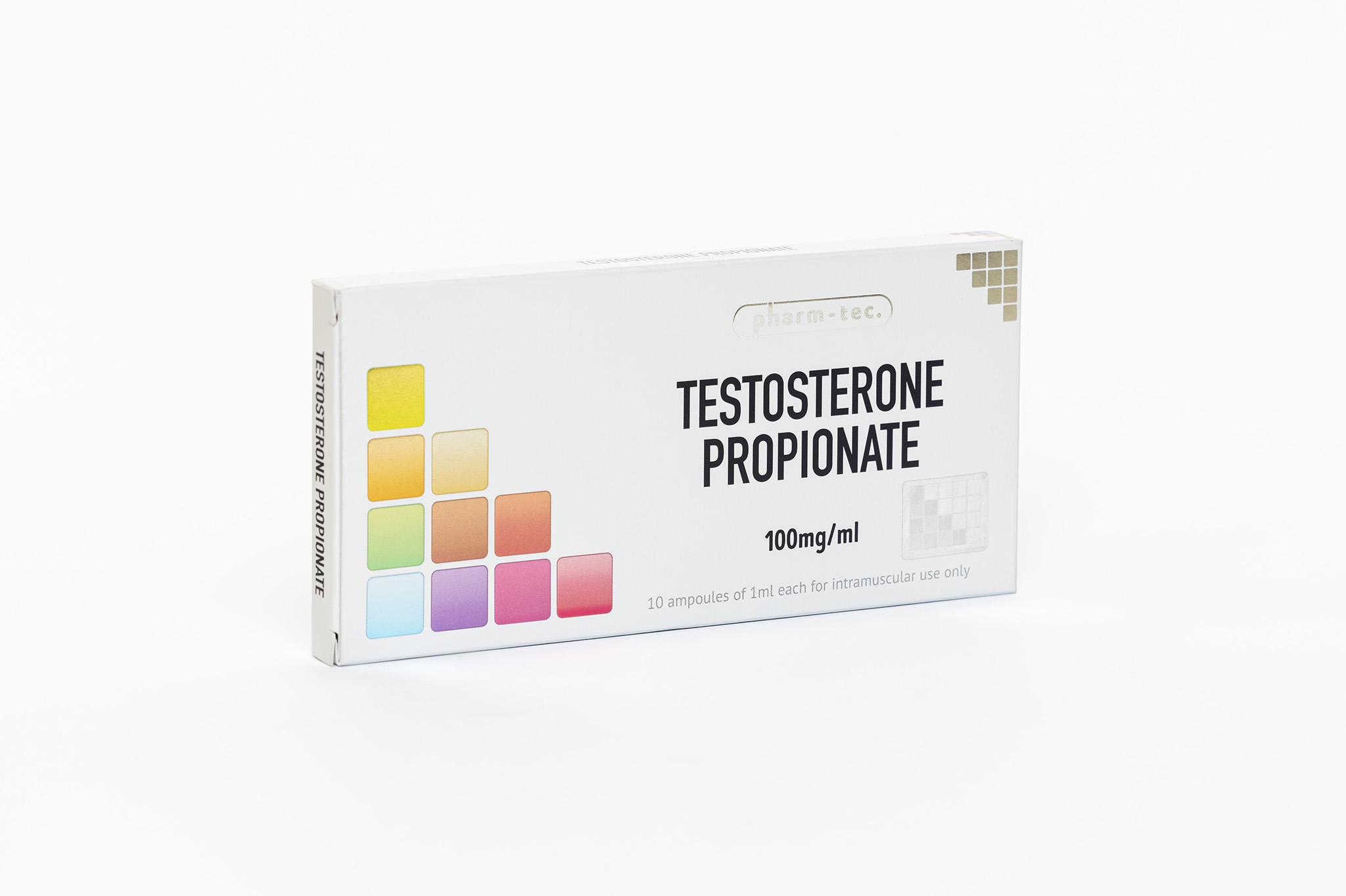 Pharm-Tec TESTOSTERONE PROPIONATE 10amp x 100mg