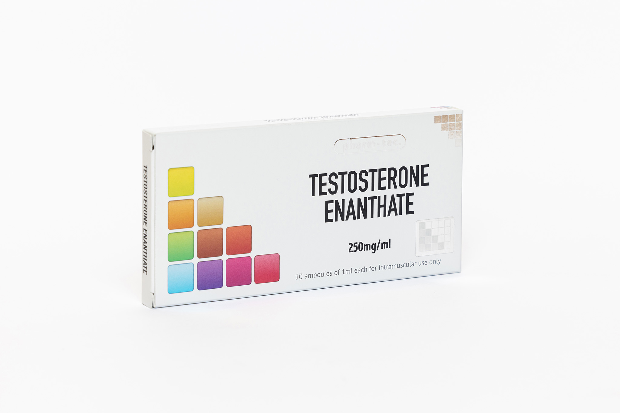 Pharm-Tec - TESTOSTERONE ENANTHATE 10amp. x 250mg.