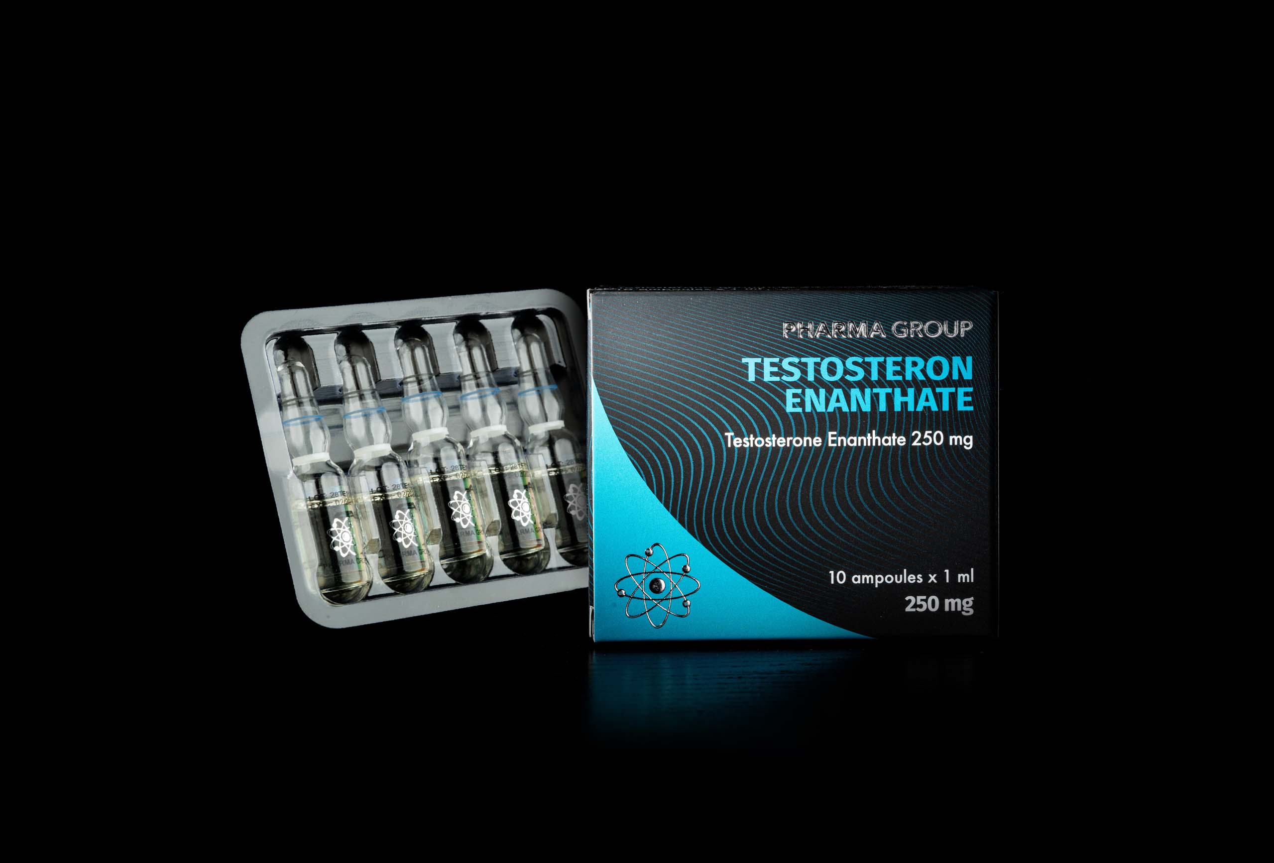 Pharma Group - TESTOSTERONE ENANTHATE 10amp. x 250mg.