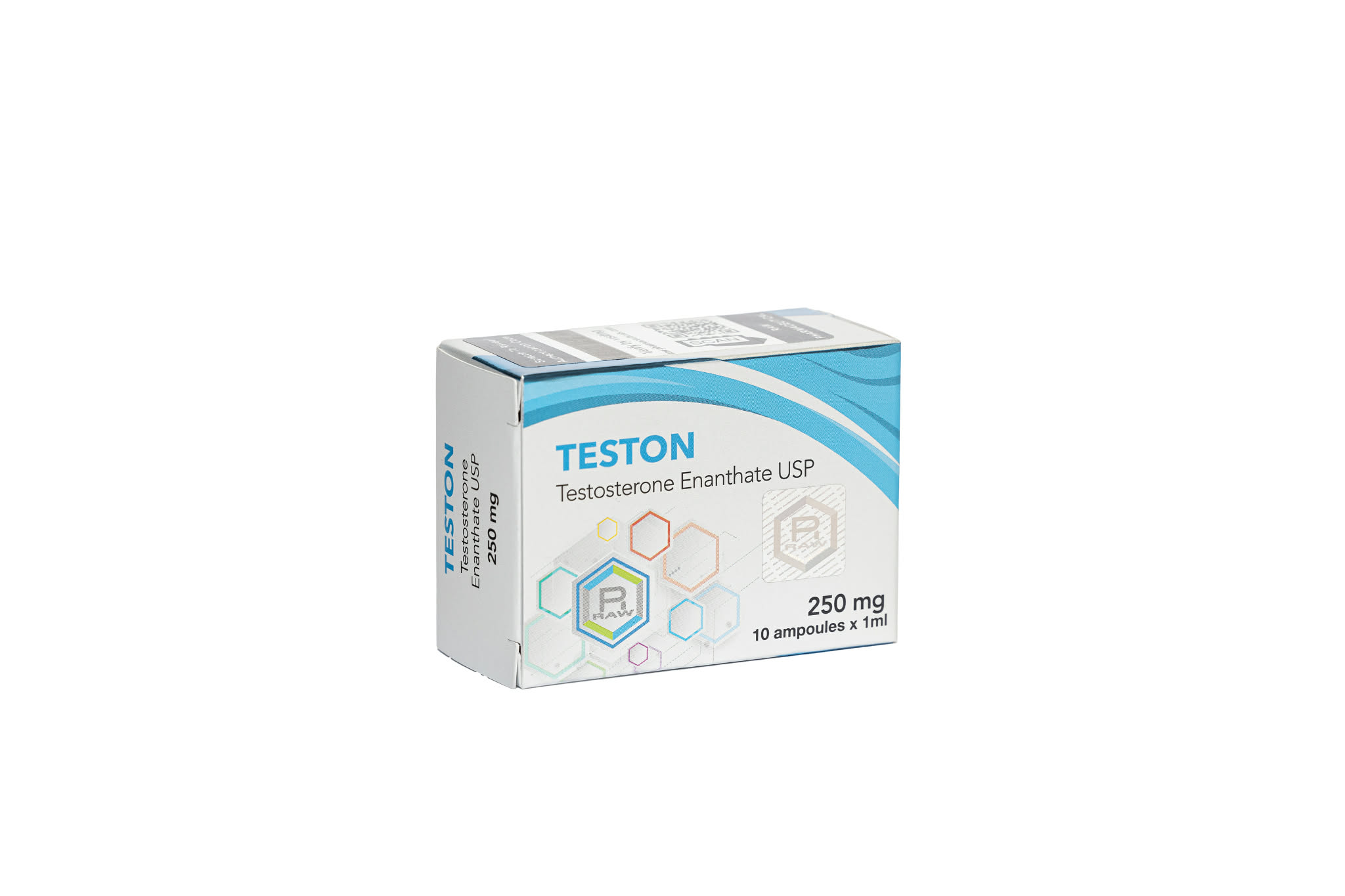 Raw Pharm - TESTOSTERONE ENANTHATE 10amp. x 250mg. 