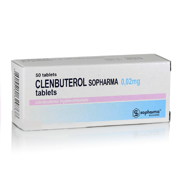 Sopharma - CLENBUTEROL 50tab. x 0.02mg.