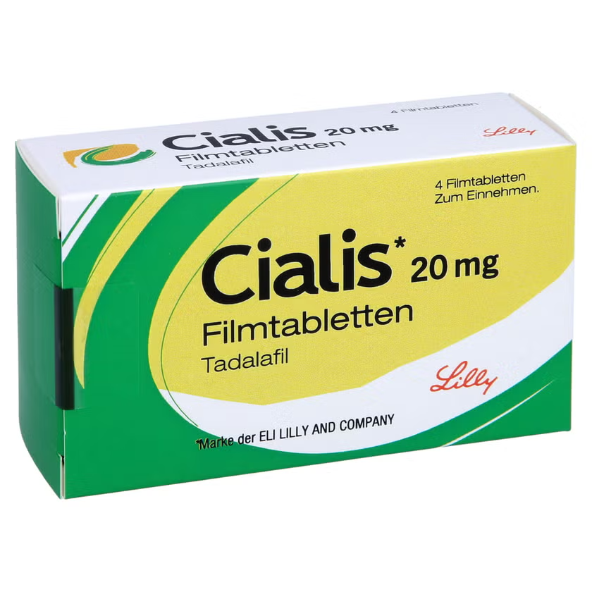 Lilly - CIALIS 20mg. x 4tabs.