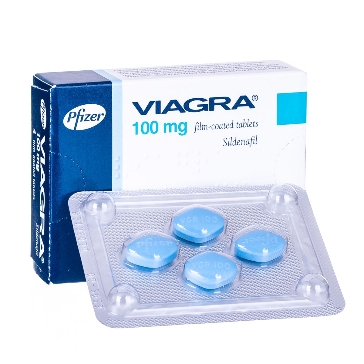 Pfizer - VIAGRA / SLIDENAFIL / 4tabs. x 100mg