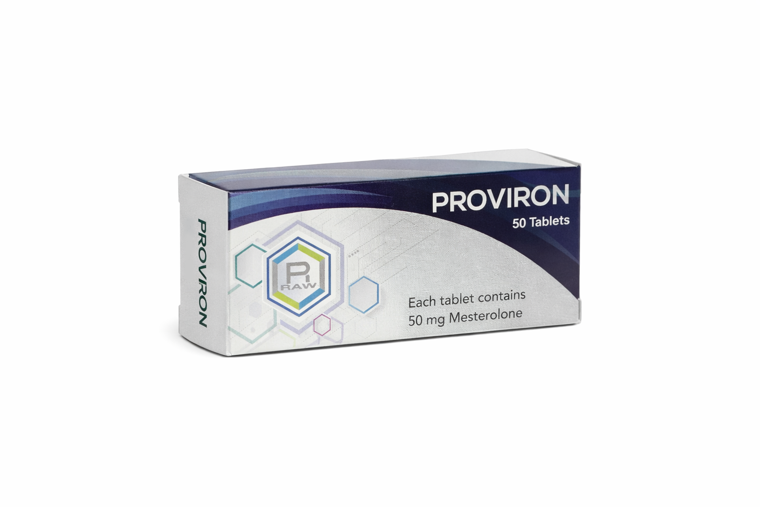 Raw Pharm - PROVIRON 50tabs. x 50mg. 