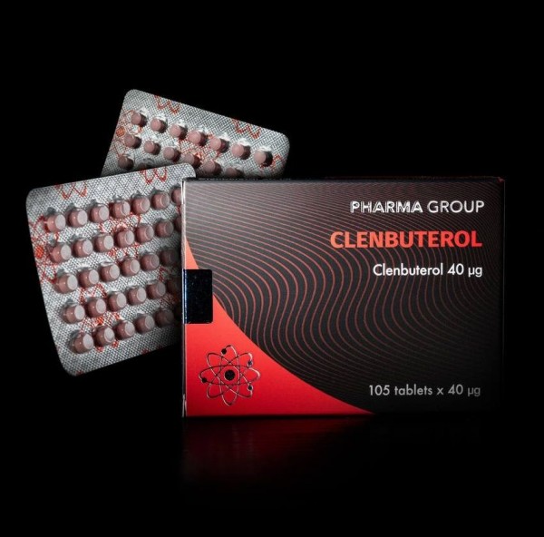 Pharma Group - CLENBUTEROL  105tabs. x 40mcg.
