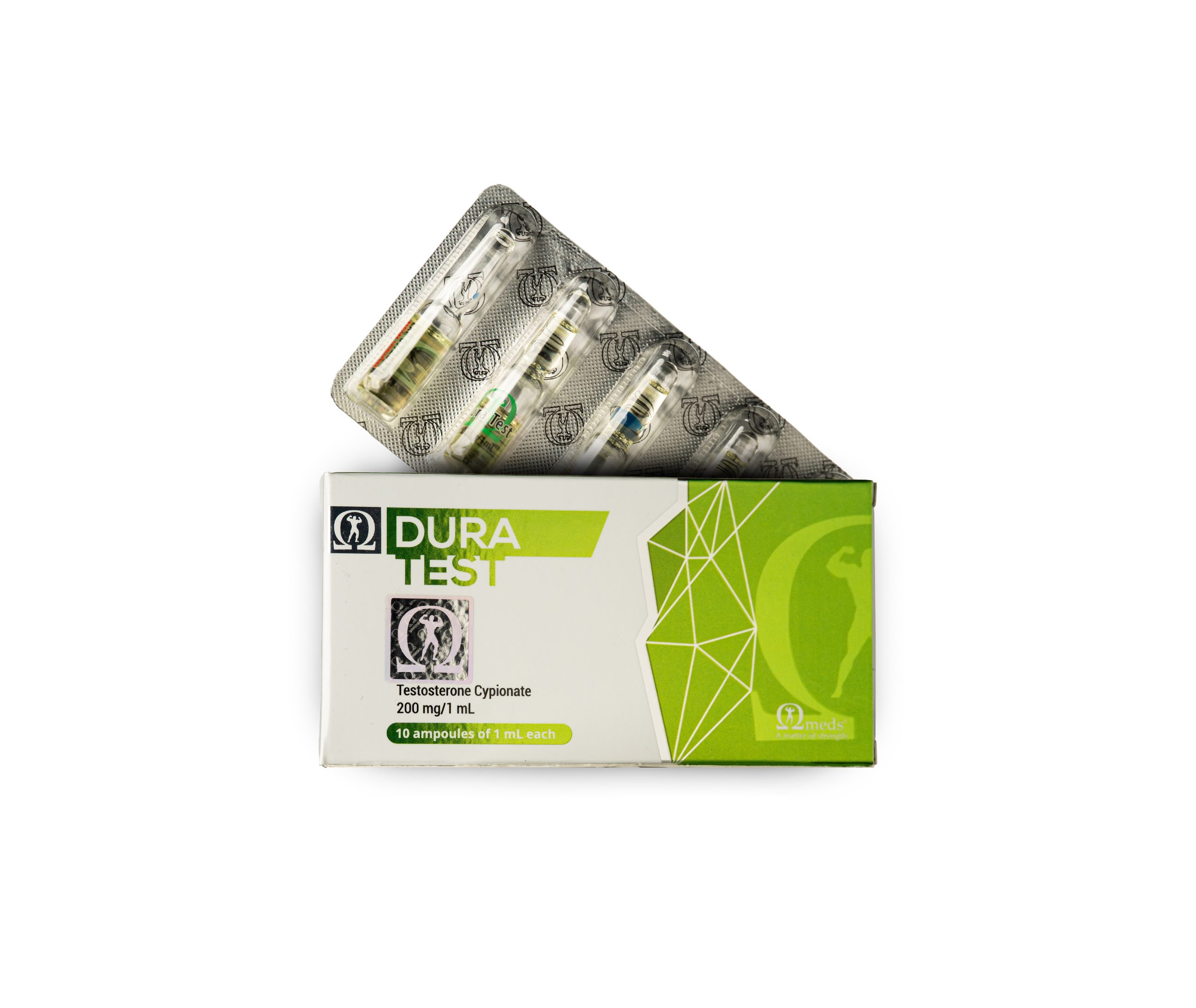 Omega Meds - TESTOSTERONE CYPIONATE 10amp. x 200mg/1mL