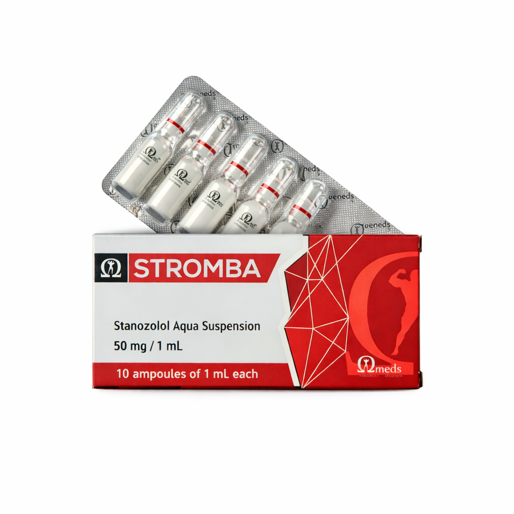  Omega Meds - STANOZOLOL AQUA 10amp. x 50mg/1mL