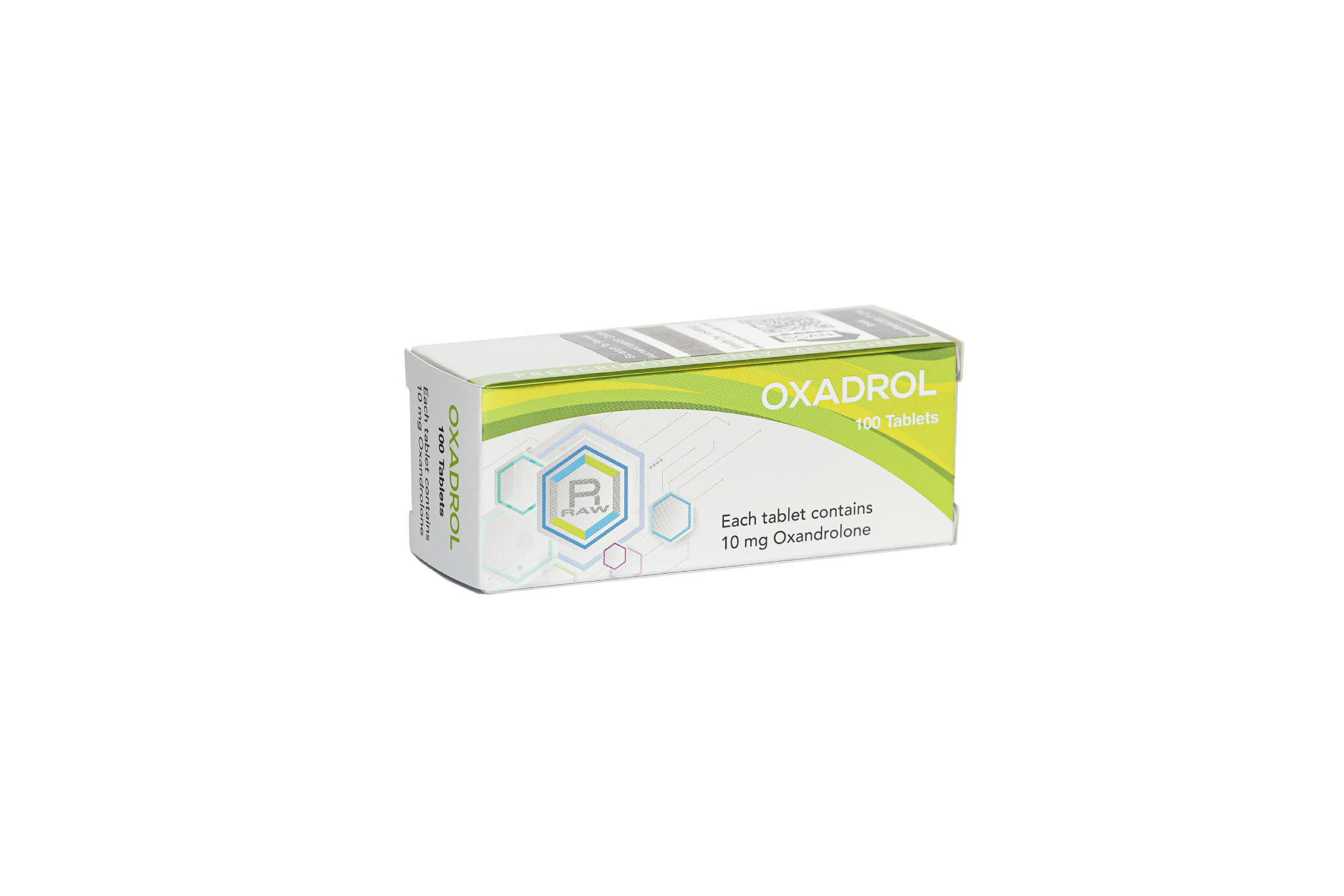 Raw Pharm - OXANDROLONE / ANAVAR / 100tabs. x 10mg.