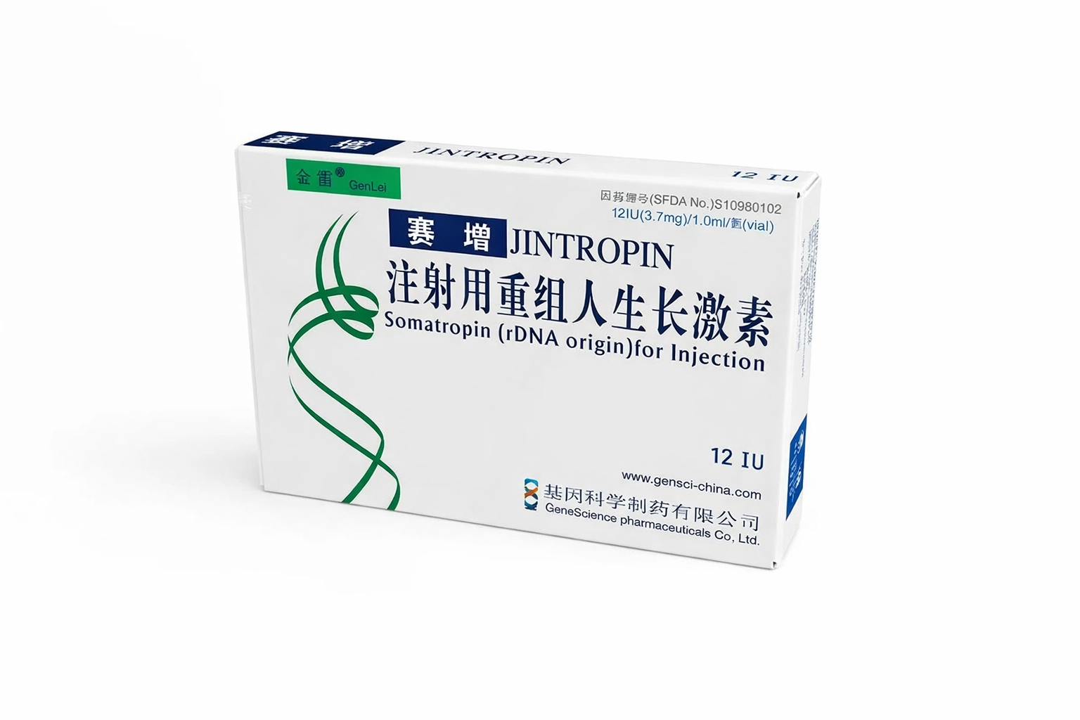 JINTROPIN / 120 IU / - 10 vials x 12 IU 