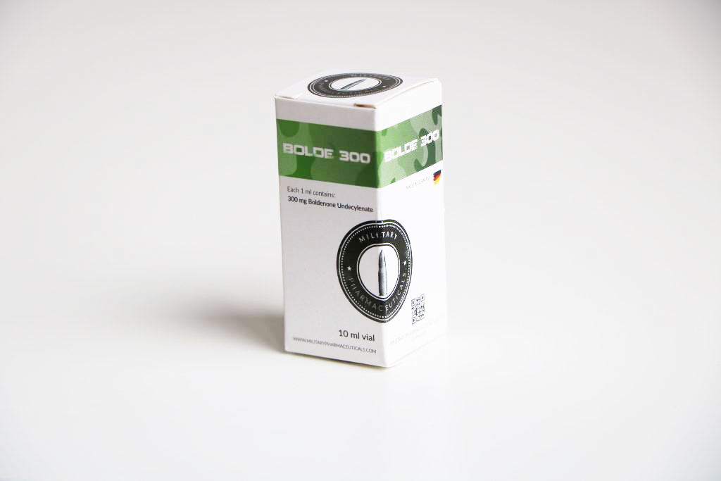  Military Pharma - BOLDENONE 300 10ml vial x 300mg.