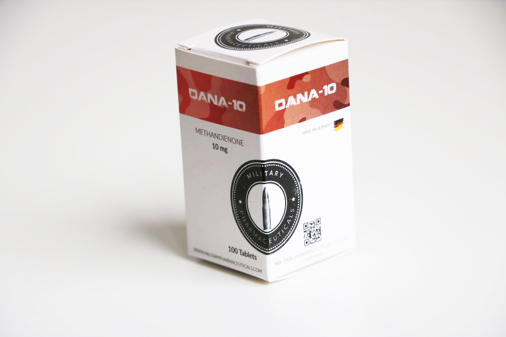 Military Pharma - DIANABOL 100tabs. x 10mg.