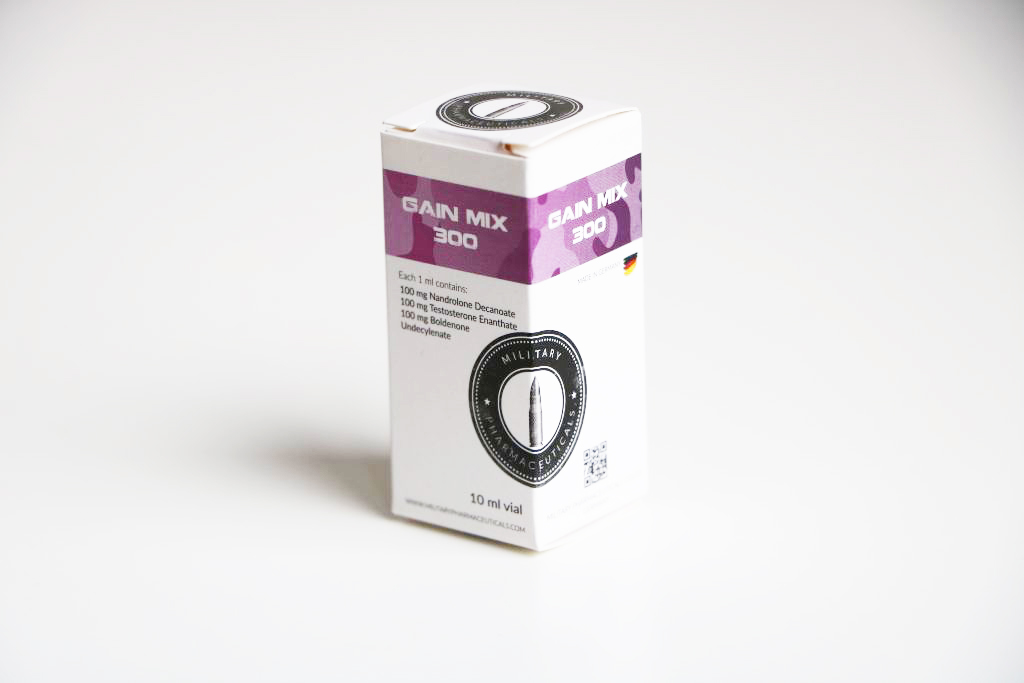 Military Pharma - GAIN MIX 300 10ml vial x 300mg.