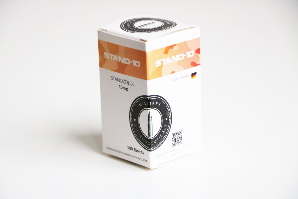 Military Pharma - STANOZOLOL 100tabs. x 10mg.